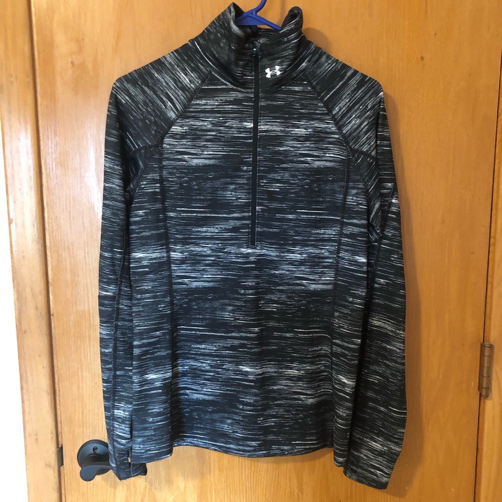 Under armour zip up sweatshirt